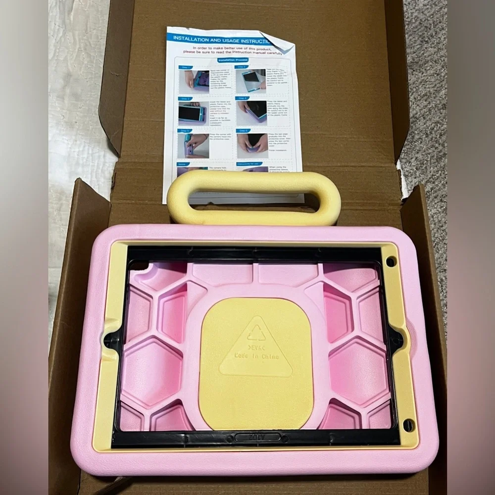 Kids Case for iPad 7th/8th/9th Gen 10.2 inch,Adjustable Portrait 856-12